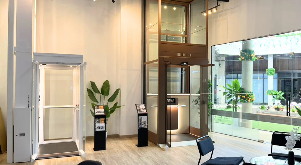 Ascenda Lift ลิฟท์บ้าน ระบบสกรู | แบรนด์ลิฟท์บ้านชั้นนำจากสวีเดน 42 Cibes Lift Showroom Udon Thani